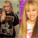 Miley Cyrus começou em Hollywood no papel de Hannah Montana da Disney, depois que a série acabou, foi preciso muito esforço da parte de Cyrus para se livrar completamente dessa imagem. (Fotos: Divulgação/Montagem)