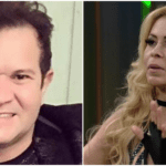 O músico confirmou que traiu Joelma, durante uma entrevista ao Domingo Show, da Record TV, mas disse que os dois já não estavam mais vivendo como marido e mulh3r. (Fotos: Instagram e Divulgação/Montagem)