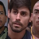 Nesta segunda-feira (10) Léo Dias deu com exclusividade que a Tv Globo desconvidou Antônio Cara de Sapato, Mc Guimê e Bruno Gaga da final do "Big Brother Brasil 23", que acontecerá no dia 25 de abril. (Foto: Montagem/Globoplay)