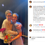 “Que emoção e que orgulho vê-la amadurecer e fazer um papel tão difícil”, celebrou Sandra. (Foto: Instagram)