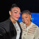 Any entrevistou o elenco do novo 'A pequena sereia', com Halle Bailey. (Foto: Instagram)