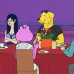 BoJack é um decadente cavalo que trabalha na TV. Uma estrela já esquecida de um seriado da década de 1990 chamado Horsin' Around, ele disfarça sua baixa auto-estima com uísque e relações fracassadas. Com a ajuda de Todd, seu parceiro humano, e a ex-namorada Princesa Caroline, ele quer deixar novamente a sua marca no mundo do entretenimento. (Foto: Divulgação)