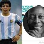 Hacker invade conta de Maradona e coloca foto de Pelé no perfil. (Foto: Instagram)