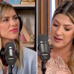 Na conversa com Giovanna Ewbank e Fernanda Paes Leme, a humorista relembrou o episódio de traição pelo qual passou e confessou ter tentado se inspirar em Gioh para perdoar o ex. (Foto: Youtube/Montagem)