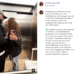 "Meus amores, como combinado aqui vai o vlogzinho da minha viagem de volta à Alemanha, finalmente encontrei o mozão”, celebrou Domitila. (Foto: Instagram)