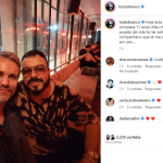 “Meu melhor projeto de vida foi ter achado esse companheiro”, escreveu Luis Lobianco na legenda. (Foto: Instagram)