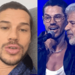 "Foi muito especial para mim, ele me chamar e, em uma música que todo mundo conhece, 'Como uma Onda'. Eu conheço, (mas) eu travei.", se explicou. (Fotos: Instagram e reprodução/Montagem)