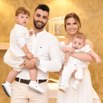 Gusttavo Lima também celebrou o batizado do filho mais novo, Samuel com uma festa luxuosa. (Foto: Instagram)