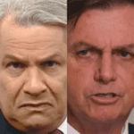 Sikêra Jr. culpa o ex-presidente Jair Bolsonaro por ter sido demitido da "RedeTV!". (Fotos: RedeTV! e Agência Brasil/Fabio Rodrigues Pozzebom/Montagem)