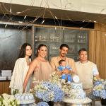 A atriz Claudia Raia compartilhou o batizado de seu adorável filho, Lucca. (Foto: Instagram)