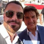 Felipe Titto se encontra com Tom Cruise e ator manda recado para o Brasil (Foto: Divulgação)