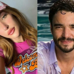 Quando recebeu as mensagens de Rafael Cardoso, Gabrielle vivia um affair com Caio Blat. (Fotos: Instagram/Divulgação/Montagem)