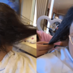 Além de remover as tranças que usava durante seu afastamento dos palcos, a artista também cortou as pontas duplas do cabelo. (Foto: Divulgação)