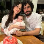 A filha caçula do casal completou 3 meses, e contou com uma festinha em casa com a família. (Foto: Instagram)