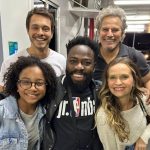 DG mostrou um momento dos bastidores das gravações da novela em que atuará ao lado da filha Maria Flor. (Foto: Instagram)