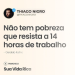 Em seu perfil do Instagram, o influenciador digital compartilhou a fala do empresário Geraldo Rufino e causou polêmica entre os seguidores (Foto: Instagram)