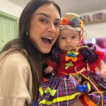 Na última quinta-feira (06) a atriz Thaila Ayala, deu detalhes sobre a cirurgia de emergência que sua filha mais nova, Tereza, de apenas 2 meses, precisou passar (Foto: Instagram)