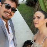 Nos comentários de uma publicação no Instagram, onde mostrava um flagra do seu marido, Rafa Vitti, em um passeio com a filha, Clara Maria, a seguidora criticou a atuação da artista na criação da herdeira (Foto: Instagram)