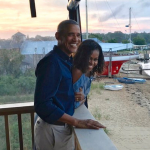 Durante um discurso em Joanesburgo, em julho de 2018, Barack Obama apelou para que mais mulher3s participassem da política, porque os homens estavam lhe dando nos nervos. (Foto: Instagram)