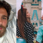 André Luiz Frambach namorou Rafaella Cunha em meados de 2018, e a relação acabou após uma traição. Anos depois, o ator assumiu o namoro com Duda Reis, que era amiga da influenciadora há anos. (Fotos: Instagram/Montagem)