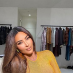 A rede social Threads foi lançada no dia 05/07/2023 para os dispositivos Android e IOS e a socialite Kim Kardashian também já foi conferir. (Foto: Instagram)