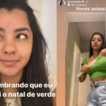 A própria Ary entrou na brincadeira e respondeu um comentário de uma fã que falou sobre a cor e o mito de engravidar. (Fotos: Reprodução/Instagram/Montagem)