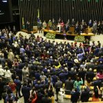 A Casa realizou nesta terça (4) o lançamento da Frente Parlamentar Mista em Defesa e Valorização dos Servidores da Segurança Pública Civil (Foto Agência Brasil)