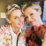 Ellen DeGeneres se casou aos 50 anos, em 2008, com a atriz Portia de Rossi, em uma cerimônia intimista. (Foto: Instagram)