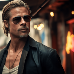 Brad Pitt gastou seu primeiro salário com estilo. Ele investiu em um sofá Craftsman e uma luminária inspirada em Frank Lloyd Wright, itens que refletiam seu gosto por design. (Foto: Divulgação)