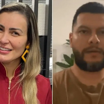 Na noite deste último domingo (13/08), dia dos pais, Andressa Urach recorreu as redes sociais para se declarar ao ex-marido, Thiago Lopes. Na ocasião, a modelo felicitou o pai de seu segundo filho, Leon, pela data comemorativa. (Fotos: Instagram/Reprodução/Montagem)