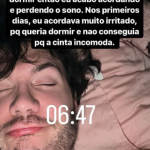 O ex-BBB explicou em seus stories (Foto: Instagram)