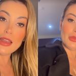 Polêmica e com personalidade forte, Andressa Urach tatua rosto. (Foto: Instagram)