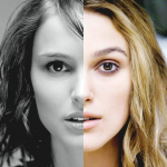 Além do desenho do rosto parecido, Natalie Portmane Keira Knightley também brilham nas telonas com a mesma intensidade. (Fotos: Divulgação/Montagem)