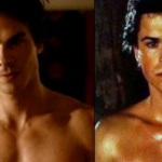 Além de parecidos fisicamente, Ian Somerhalder e Rob Lowe estouraram no mundo artístico com idades similares. (Fotos: Reprodução/Montagem)