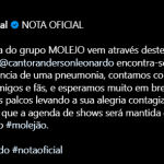 Conforme um comunicado publicado nas redes sociais do grupo, a agenda de shows do será mantida, com os outros cinco integrantes. (Foto: Instagram)