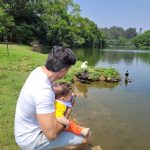 Na conversa, Jarbas também contou como tem feito para equilibrar seu trabalho no teatro, com as responsabilidades da paternidade (Foto: Instagram)