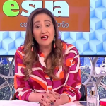 "Agora é uma fase de tentar abaixar a pressão, aprender que realmente não dá pra manter esse tipo de coisa, que é preciso mudar essa coisa cheia de adrenalina.", acrescentou na sequência. (Foto: Reprodução/RedeTV!)