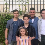 David Beckham se considera sortudo porque conseguiu levar seus filhos à escola, buscá-los, preparar o jantar e tudo que um pai tem direito (e dever). (Foto: Instagram)