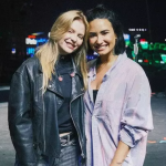 Além de esbanjar simpatia, Demi Lovato comemorou parceria musical com Luísa Sonza depois a brasileira anunciou que o "feat de milhões" estava prestes de ser liberado. (Foto: Reprodução/Instagram)