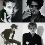 Cole sprouse e Leonardo DiCaprio. (Fotos: Divulgação/Pinterest/Montagem)