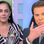 Segundo fonte, Silvio Santos não ajudava Silvia Abravanel. (Fotos: Reprodução/SBT/Montagem)