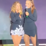 Na ocasião, Daniela havia brincado com Ivete: "Dez anos atrás, quando casei com Malu [Verçosa], você disse que era minha fã. E aí?". (Foto: Reprodução)