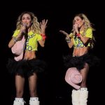 Anahi pediu desculpas por não conseguir cantar 100%: "Estou doente". (Foto: Instagram/Colagem)