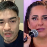 O jovem admitiu que não tinha uma boa relação com a filha número dois de Silvio Santos. (Fotos: Reprodução/SBT/Montagem)