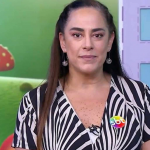 Silvia foi questionada sobre como é Silvio Santos como pai. (Foto: Reprodução/SBT)