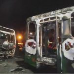 O policiamento foi reforçado nos arredores da Vila Belmiro, estádio do Santos, para conter os protestos. (Foto: CNN Brasil)