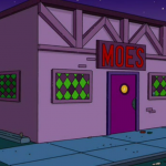 Caso seja um grande fã da série criada por Matt Groening, você pode aproveitar o passeio pelo parque e parar na Taverna do Moe que fica bem próxima do Krusty Burger, para tomar uma cerveja Duff. (Foto: Reprodução)