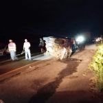 O cantor capotou com o carro na BR-153 quando ia do seu rancho em Fronteira (MG) para São José do Rio Preto. (Foto: Reprodução)