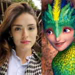 Isabelle Drummond esteve em "A Origem dos Guardiões" (2012). Ela dublou a Fada do Dente. (Fotos: Instagram/Reprodução/Montagem)