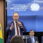 “O setor representa boa parte da balança comercial brasileira e tem importância estratégica para a economia do país. E quando estabelecemos essas parcerias, estamos, do ponto de vista do Ministério da Justiça e Segurança Pública, auxiliando no desenvolvimento porque a segurança faz parte da questão do desenvolvimento”, destacou Cappelli. (Foto: Agência Brasil)